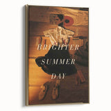 1990s Vintage Movie Poster - Classic 90s Film Art - A Brighter Summer