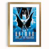 1990s Vintage Movie Poster – Batman: Mask of the Phantasm Retro Art