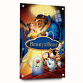 1990s Vintage Movie Poster – Beauty and the Beast Retro Disney Art