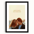1990s Vintage Movie Poster – Before Sunrise Romantic Film Art