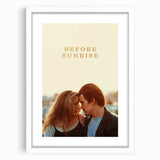 1990s Vintage Movie Poster – Before Sunrise Romantic Film Art