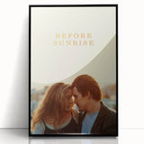 1990s Vintage Movie Poster – Before Sunrise Romantic Film Art
