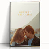 1990s Vintage Movie Poster – Before Sunrise Romantic Film Art