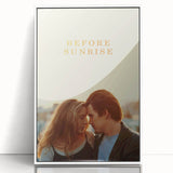 1990s Vintage Movie Poster – Before Sunrise Romantic Film Art