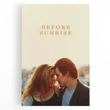 1990s Vintage Movie Poster – Before Sunrise Romantic Film Art