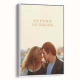 1990s Vintage Movie Poster – Before Sunrise Romantic Film Art