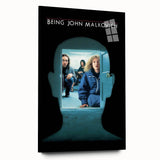 1990s Vintage Movie Poster – Being John Malkovich Surreal Film Art