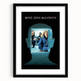 1990s Vintage Movie Poster – Being John Malkovich Surreal Film Art