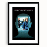 1990s Vintage Movie Poster – Being John Malkovich Surreal Film Art
