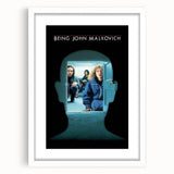 1990s Vintage Movie Poster – Being John Malkovich Surreal Film Art
