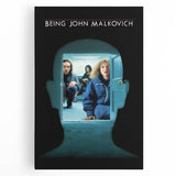 1990s Vintage Movie Poster – Being John Malkovich Surreal Film Art