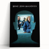 1990s Vintage Movie Poster – Being John Malkovich Surreal Film Art