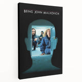 1990s Vintage Movie Poster – Being John Malkovich Surreal Film Art