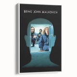 1990s Vintage Movie Poster – Being John Malkovich Surreal Film Art