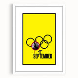 1990s Vintage Movie Poster – Classic 90s Film Art of One Day in September