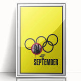 1990s Vintage Movie Poster – Classic 90s Film Art of One Day in September