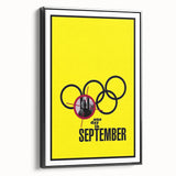 1990s Vintage Movie Poster – Classic 90s Film Art of One Day in September
