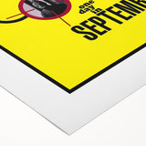 1990s Vintage Movie Poster – Classic 90s Film Art of One Day in September