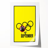 1990s Vintage Movie Poster – Classic 90s Film Art of One Day in September