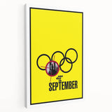 1990s Vintage Movie Poster – Classic 90s Film Art of One Day in September