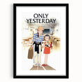 1990s Vintage Movie Poster – Classic 90s Film Art of Only Yesterday