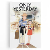 1990s Vintage Movie Poster – Classic 90s Film Art of Only Yesterday