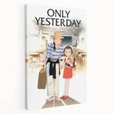 1990s Vintage Movie Poster – Classic 90s Film Art of Only Yesterday
