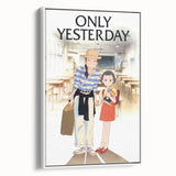 1990s Vintage Movie Poster – Classic 90s Film Art of Only Yesterday