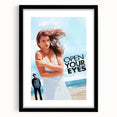 1990s Vintage Movie Poster – Classic 90s Film Art of Open Your Eyes