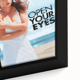 1990s Vintage Movie Poster – Classic 90s Film Art of Open Your Eyes