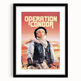 1990s Vintage Movie Poster – Classic 90s Film Art of Operation Condor