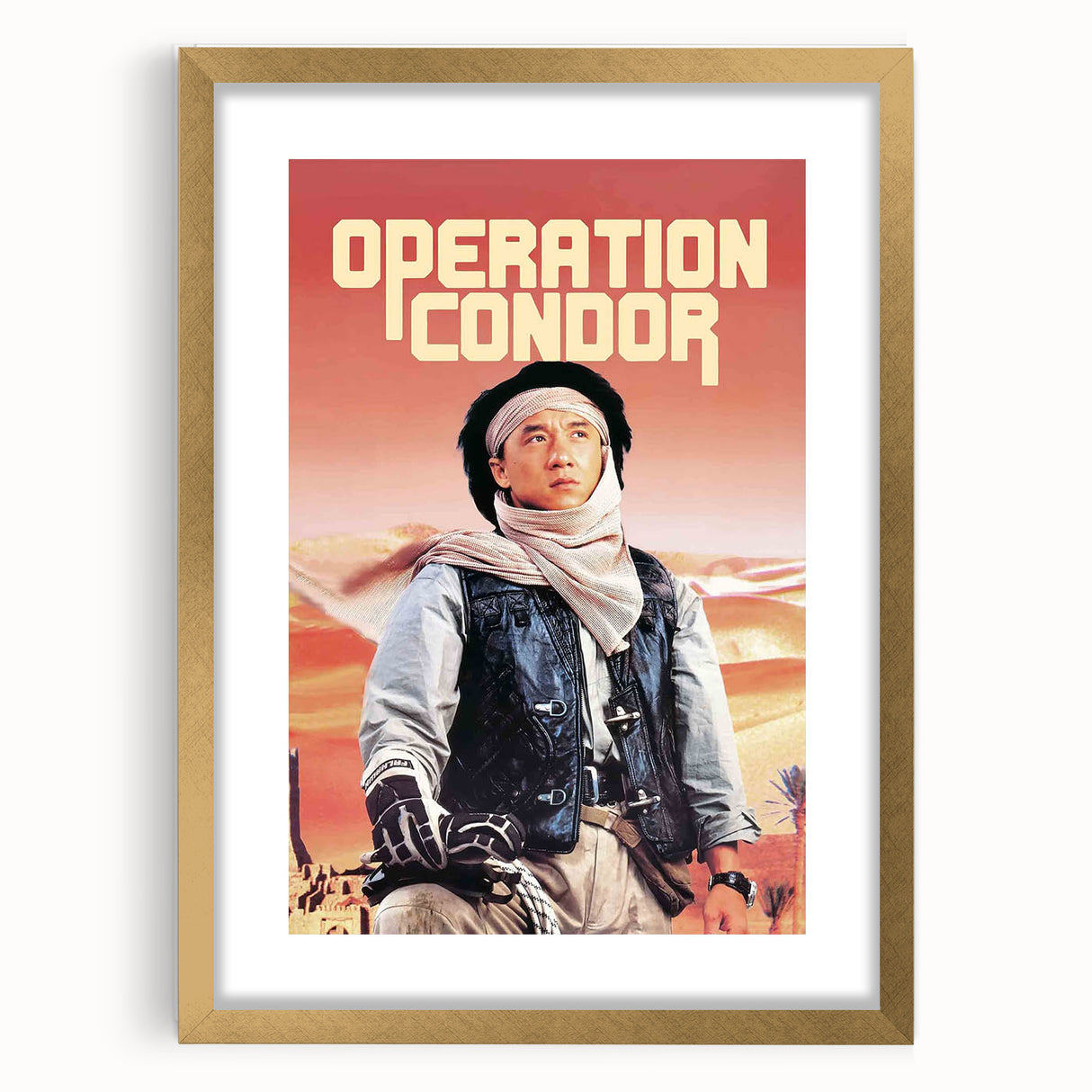 1990s Vintage Movie Poster – Classic 90s Film Art of Operation Condor