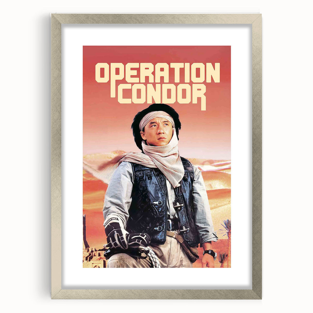 1990s Vintage Movie Poster – Classic 90s Film Art of Operation Condor