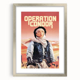 1990s Vintage Movie Poster – Classic 90s Film Art of Operation Condor