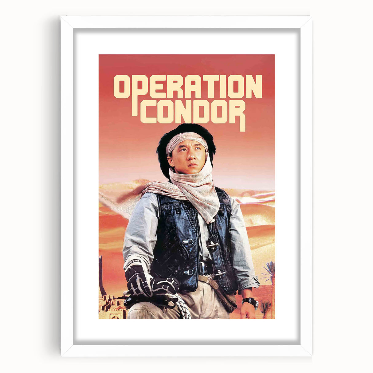 1990s Vintage Movie Poster – Classic 90s Film Art of Operation Condor
