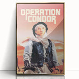 1990s Vintage Movie Poster – Classic 90s Film Art of Operation Condor