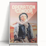 1990s Vintage Movie Poster – Classic 90s Film Art of Operation Condor