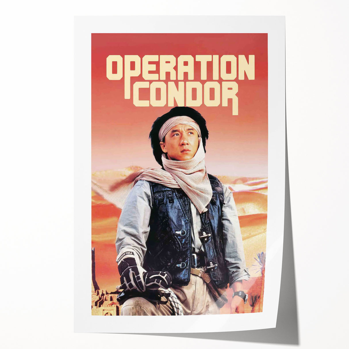 1990s Vintage Movie Poster – Classic 90s Film Art of Operation Condor