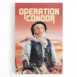 1990s Vintage Movie Poster – Classic 90s Film Art of Operation Condor