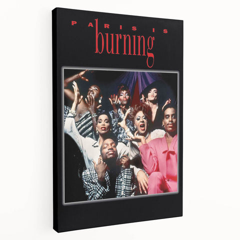 1990s Vintage Movie Poster – Classic 90s Film Art of Paris Is Burning