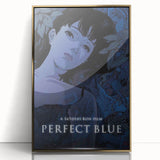 1990s Vintage Movie Poster – Classic 90s Film Art of Perfect Blue