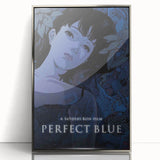 1990s Vintage Movie Poster – Classic 90s Film Art of Perfect Blue