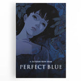 1990s Vintage Movie Poster – Classic 90s Film Art of Perfect Blue