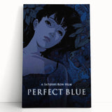 1990s Vintage Movie Poster – Classic 90s Film Art of Perfect Blue