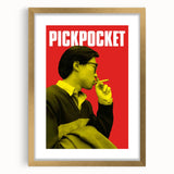 1990s Vintage Movie Poster – Classic 90s Film Art of Pickpocket