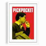 1990s Vintage Movie Poster – Classic 90s Film Art of Pickpocket