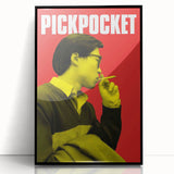 1990s Vintage Movie Poster – Classic 90s Film Art of Pickpocket