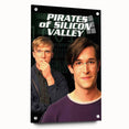 1990s Vintage Movie Poster – Classic 90s Film Art of Pirates of Silicon Valley