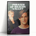 1990s Vintage Movie Poster – Classic 90s Film Art of Pirates of Silicon Valley