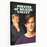1990s Vintage Movie Poster – Classic 90s Film Art of Pirates of Silicon Valley